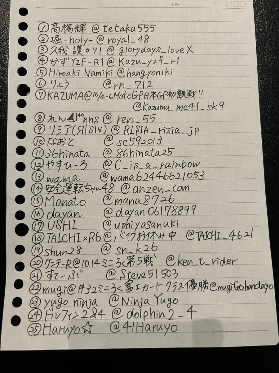 MasahiroShinjo's tweet photo. リスト！ https://t.co/nfbgoT5f7d