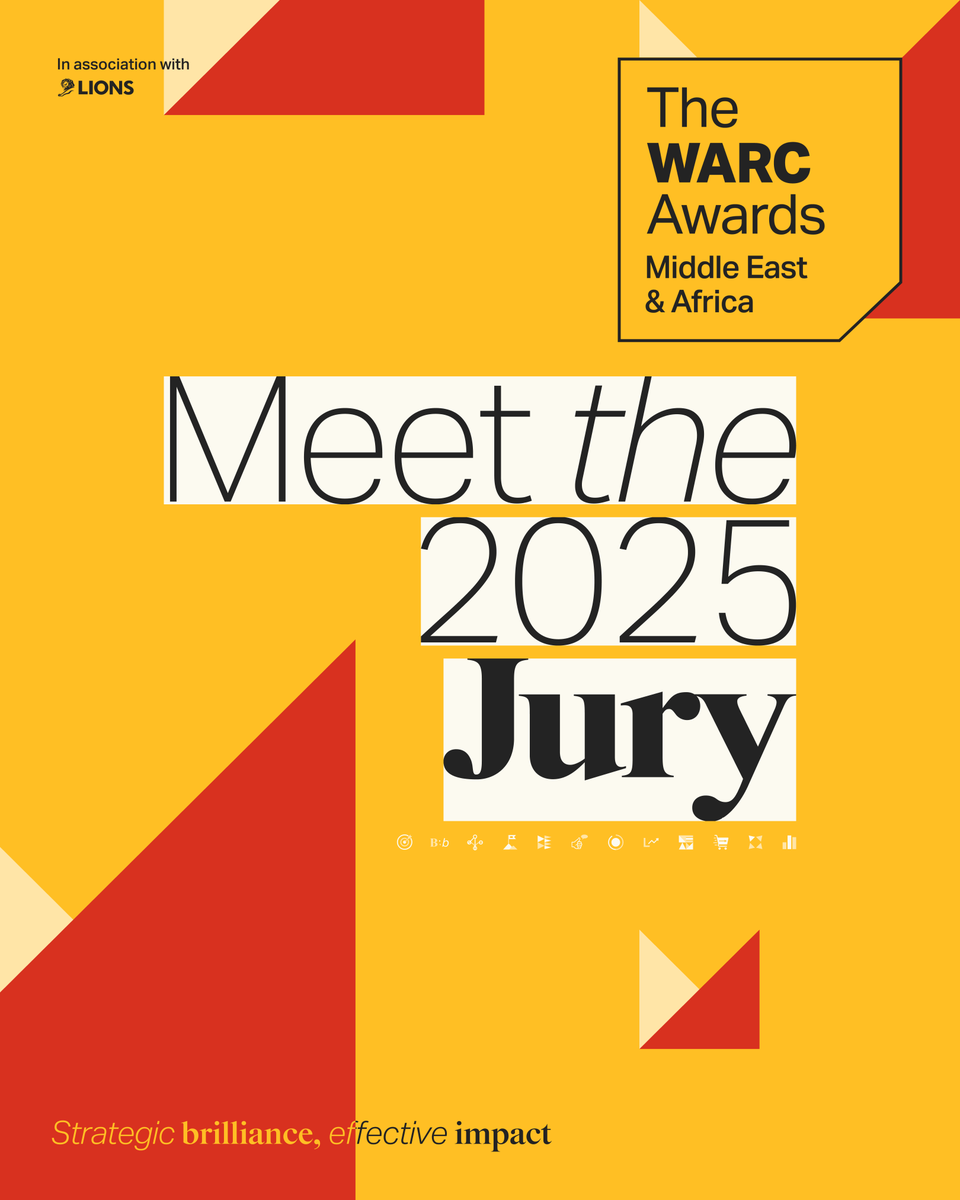 WARCEditors's tweet photo. Jury named for The WARC Awards #MEA 2025 🙌

Additional judges will be announced soon.

@PernodRicard_ZA @AndreaQuaye @MullenLoweMENA @Impact_BBDO @Sterling_Bankng @BelvaDigital @nowavailableaf https://t.co/iOCERVKQ7C