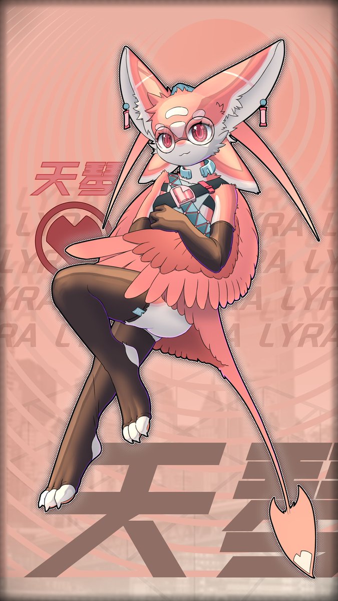 TwoLoong's tweet photo. My Avali OC 天琴(Lyra) #Avali https://t.co/9onuiS56S9