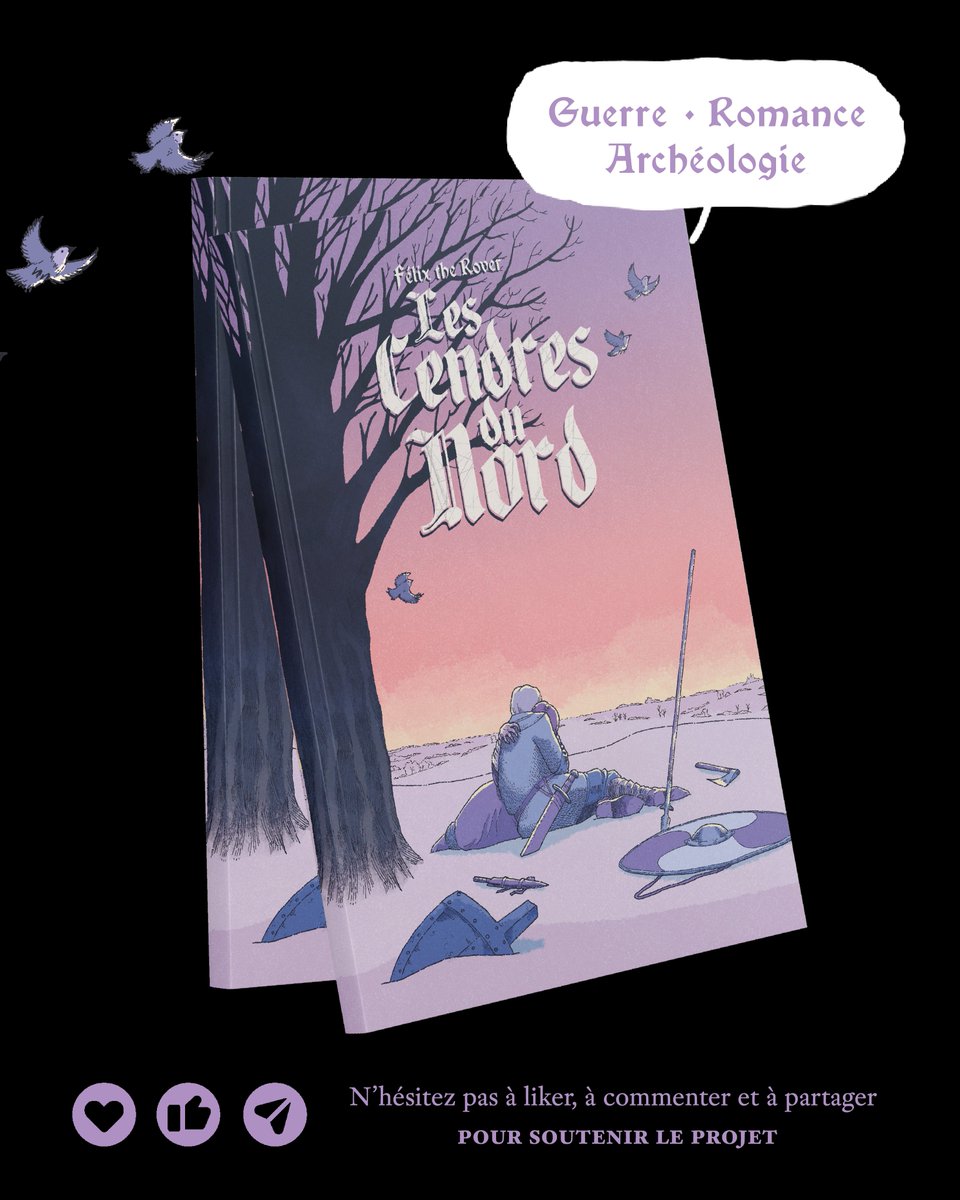 Editions Fedora (@editions_fedora) on Twitter photo « Les Cendres du Nord », première BD de Félix the Rover (<a href="/The_Heretik/">Félix the Rover - Comics</a>) 🔥
Cette BD s'avère difficile à résumer avec si peu de mots...
Pour en apprendre plus sur son synopsis et ses personnages, rendez-vous sur la page Ulule : fr.ulule.com/les-cendres-du… « Les Cendres du Nord », première BD de Félix the Rover (<a href="/The_Heretik/">Félix the Rover - Comics</a>) 🔥
Cette BD s'avère difficile à résumer avec si peu de mots...
Pour en apprendre plus sur son synopsis et ses personnages, rendez-vous sur la page Ulule : fr.ulule.com/les-cendres-du…