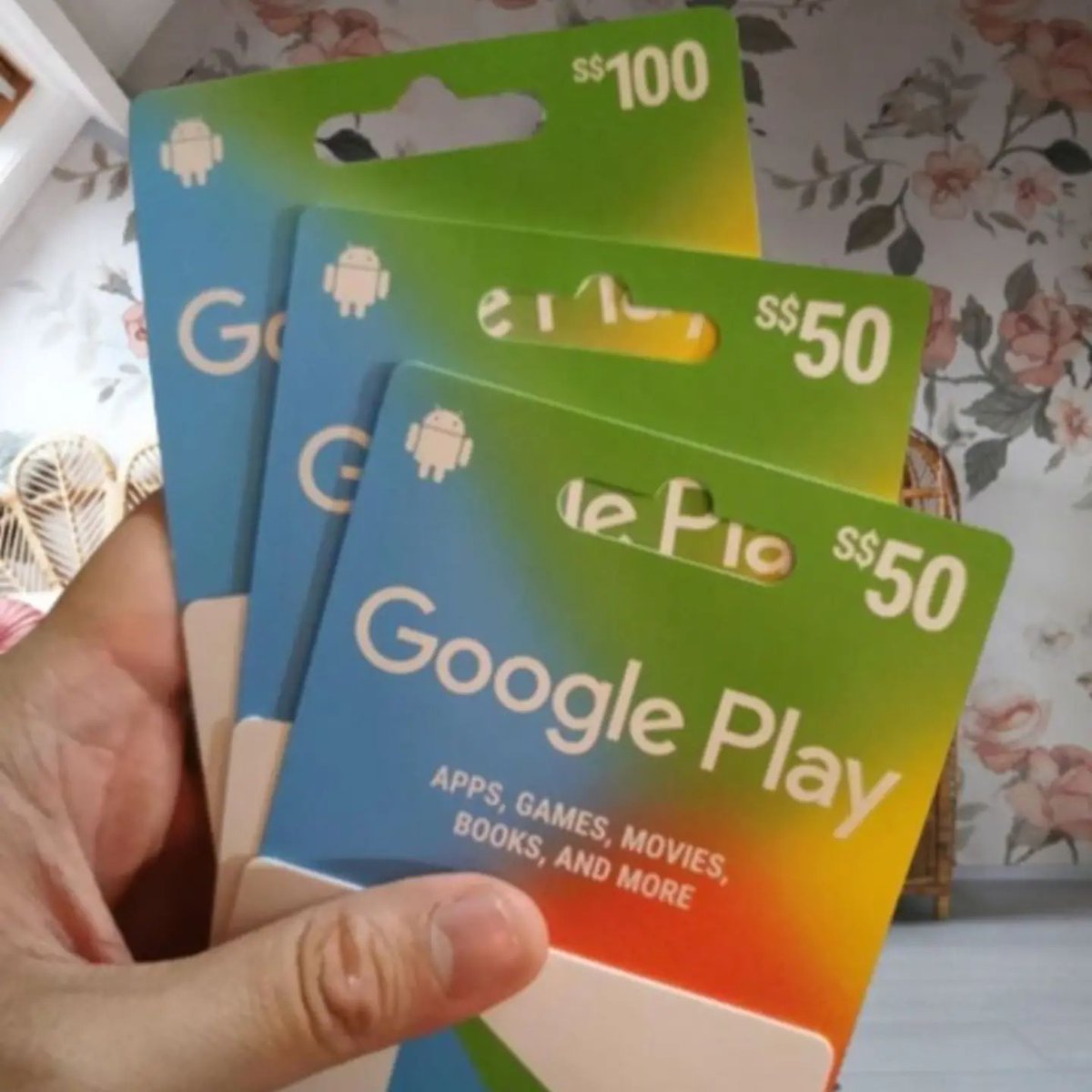 blancalopez321's tweet photo. Redeem Free google play gift cards codes | $100 Google Play gift card free | Google Play redeem code | free google play gift card email delivery🎁
.
.
👉👉Visit Our Bio Link for free gift card 👈👈 https://t.co/HaIkU4FmFn
