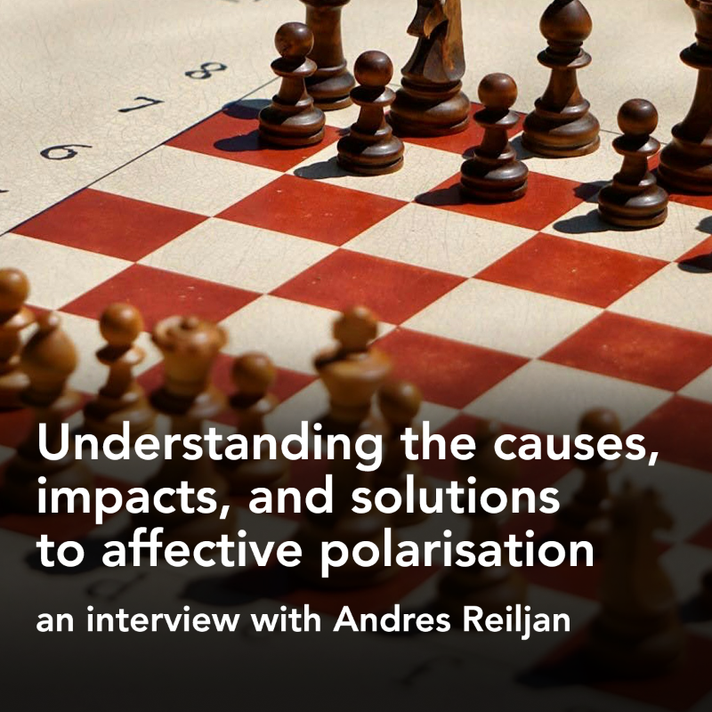 EUI_EGPProg's tweet photo. How does affective polarisation impact our daily lives and democracy?

↪️ In this interview, @AReiljan shares insights into how political divisions shape society—from everyday life to democratic norms—breaking down the causes, consequences, and potential solutions.

More 👇