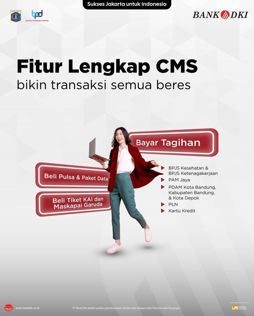 Perbanyak transaksi pembayaran dan pembelian melalui CMS Bank DKI, dan nikmati cashback langsung senilai Rp50.000! 🎁 #CashbackSeru #PromoBankDKI #TransaksiMudah #CMSBankDKI #CashbackRp50000
