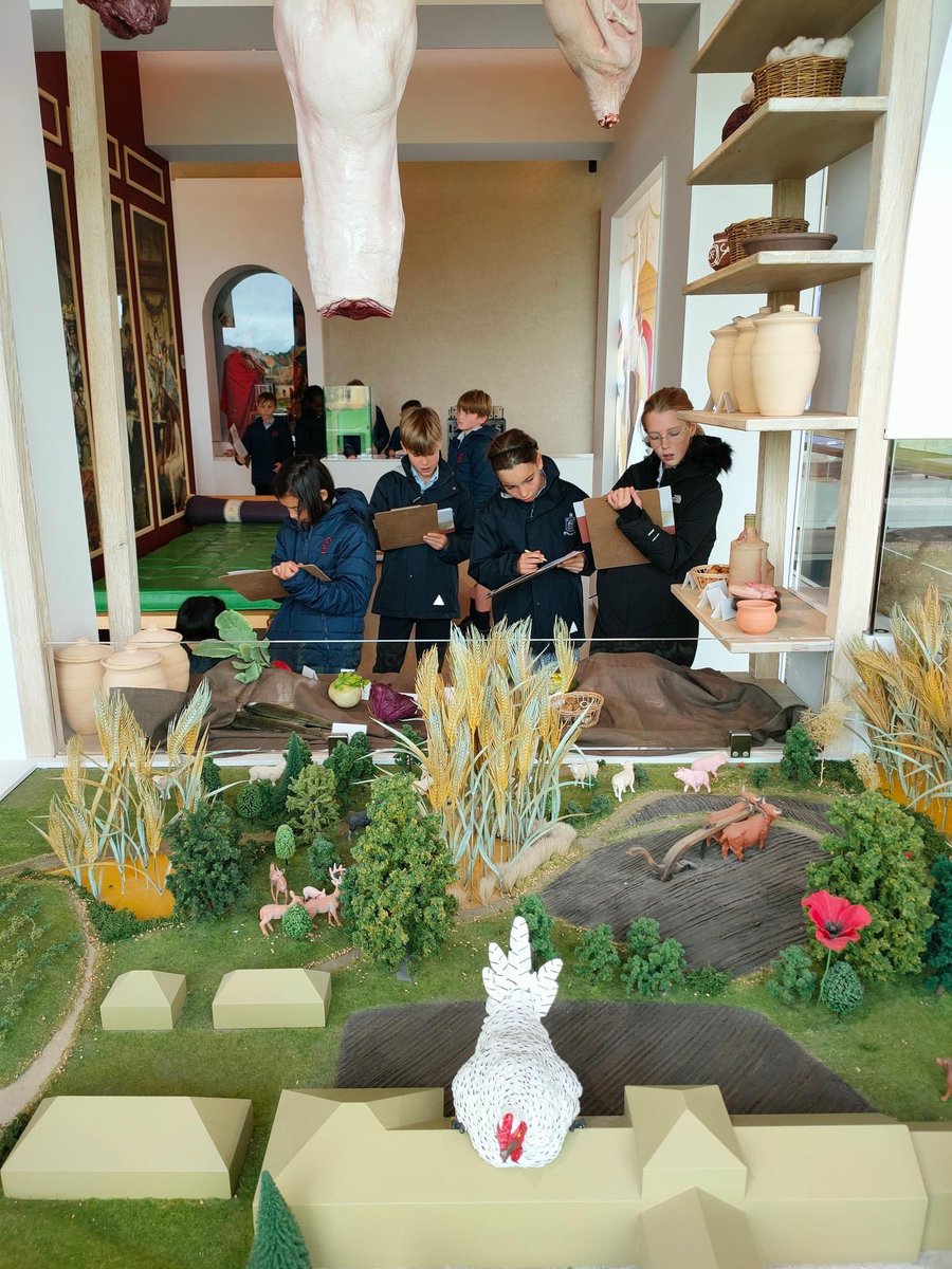 C Form enjoyed a trip to the Roman Museum and Villa at The Newt recently where they learned all about life in Roman Britain. Many thanks to everyone at The Newt for a wonderful morning of bringing Latin to life, and to our guides who were resplendent in Romano-British dress!