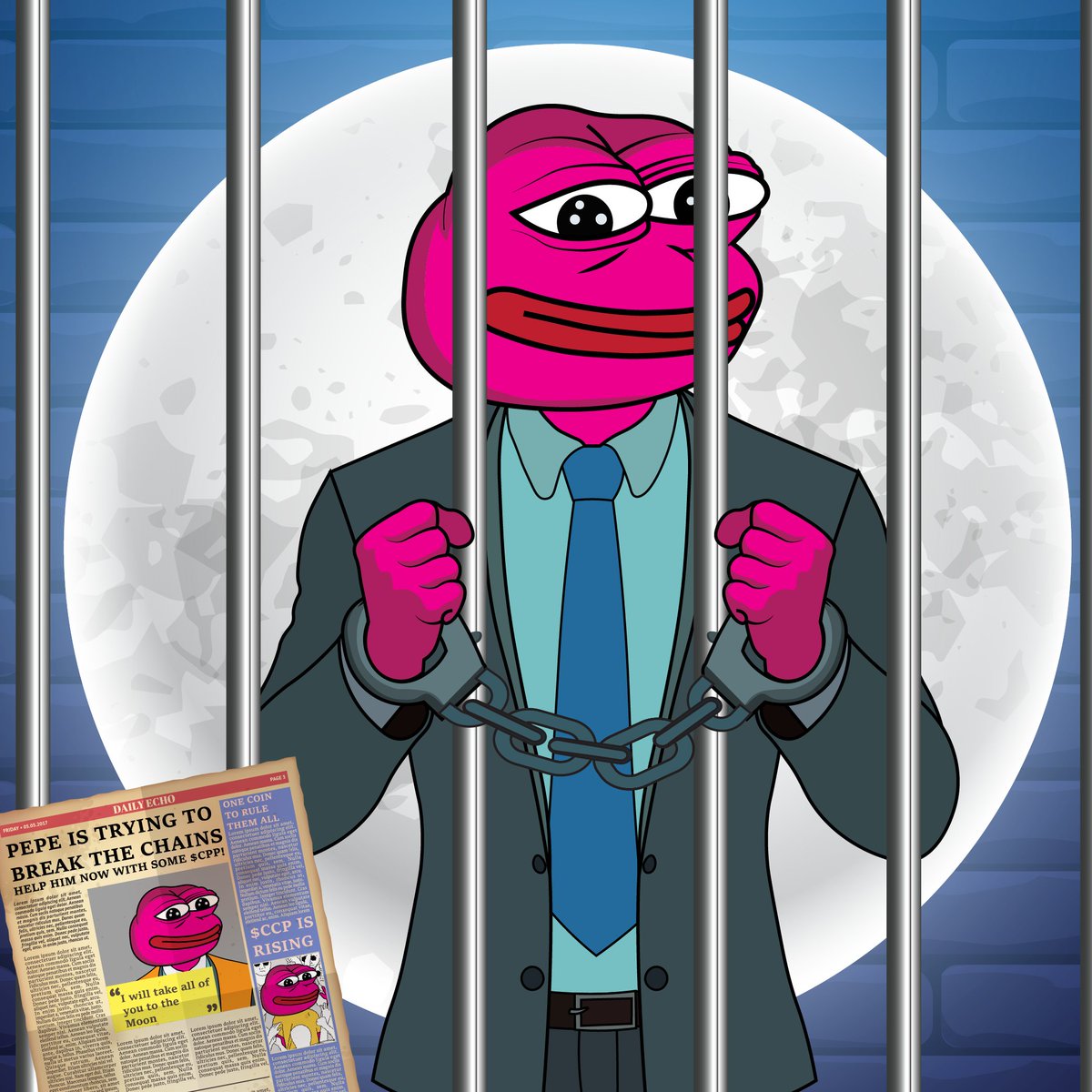 Neptune3_x's tweet photo. https://t.co/aoGszPt7WZ CHAINED PINK PEPE IS BREAKING FREE https://t.co/blXLTpsj0h