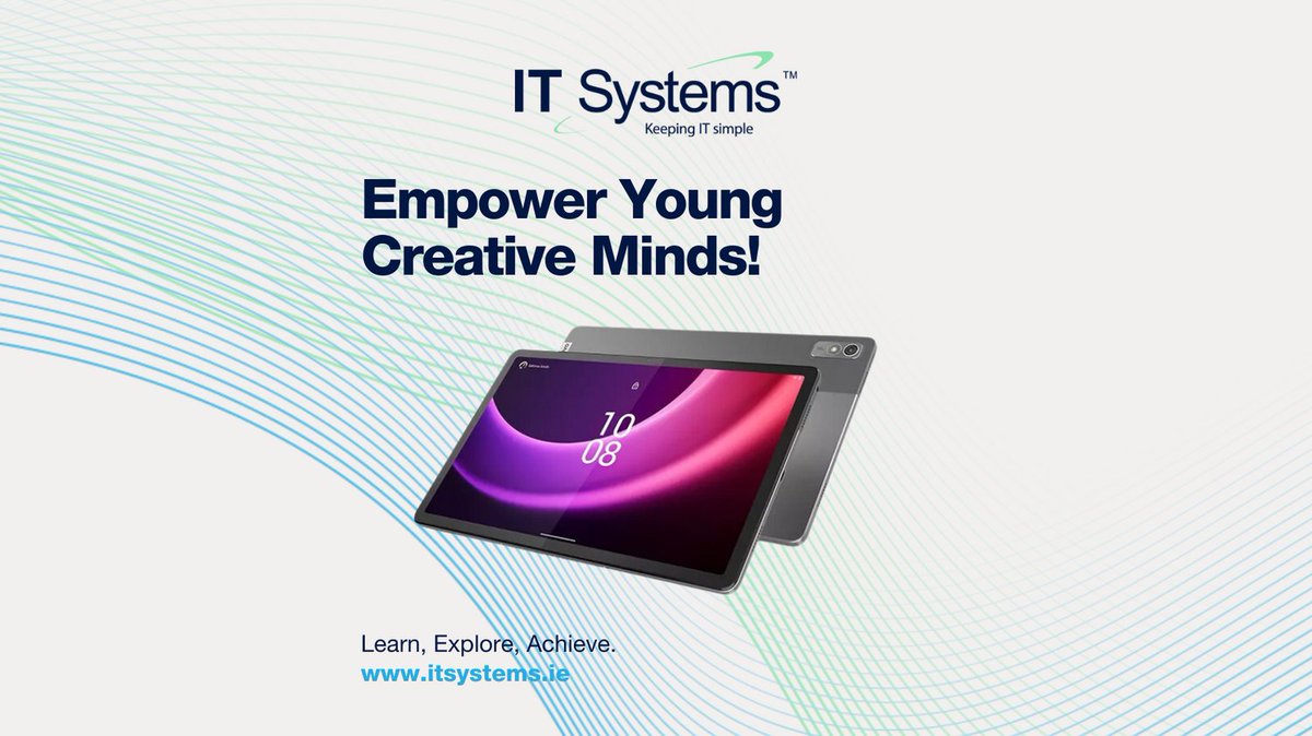 ITSystemsIE's tweet image. Long-lasting battery life, faster connections and immersive learning.

📲   061 375 140. 
📧  enquiries@itsystems.ie

#InclusiveEducation #SENSupport #EduTech