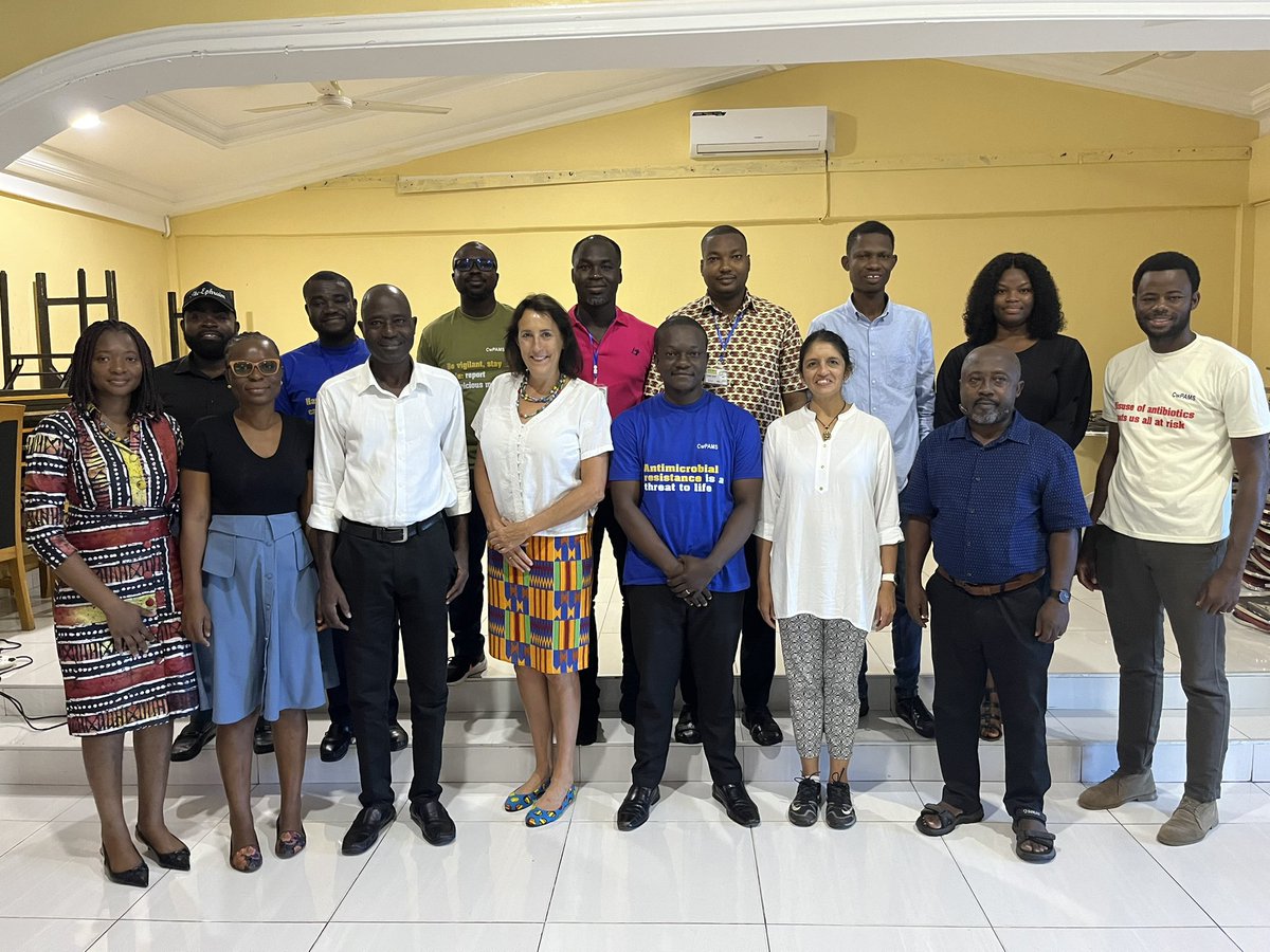 Sarah Cavanagh (@sarahm_cavanagh) on Twitter photo #CwPAMS Hub and spoke strengthening meeting in Ho, Volta Region, Ghana today. It’s been a busy week for partners and <a href="/uclh/">UCLH</a> colleagues <a href="/hailleila1/">Leila Hail 💙</a> <a href="/2011YJ/">Yogini J</a> and Melissa Farragher <a href="/CMORE2improve/">CMORE</a> So much has been achieved <a href="/CW_Pharmacists/">Commonwealth Pharmacists Association</a> <a href="/THETlinks/">Global Health Partnerships (formerly THET)</a> <a href="/FlemingFund/">The Fleming Fund</a> 👋🏼 #CwPAMS Hub and spoke strengthening meeting in Ho, Volta Region, Ghana today. It’s been a busy week for partners and <a href="/uclh/">UCLH</a> colleagues <a href="/hailleila1/">Leila Hail 💙</a> <a href="/2011YJ/">Yogini J</a> and Melissa Farragher <a href="/CMORE2improve/">CMORE</a> So much has been achieved <a href="/CW_Pharmacists/">Commonwealth Pharmacists Association</a> <a href="/THETlinks/">Global Health Partnerships (formerly THET)</a> <a href="/FlemingFund/">The Fleming Fund</a> 👋🏼