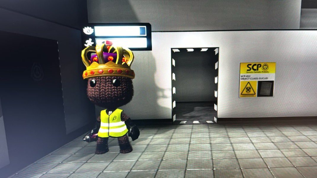 Creatronic's tweet image. Wait! This doesn’t belong here! Or does it…? @LittleBigPlanet