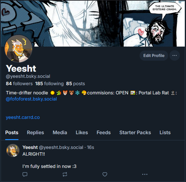Yeesht's tweet image. *nudges the link in my bio*