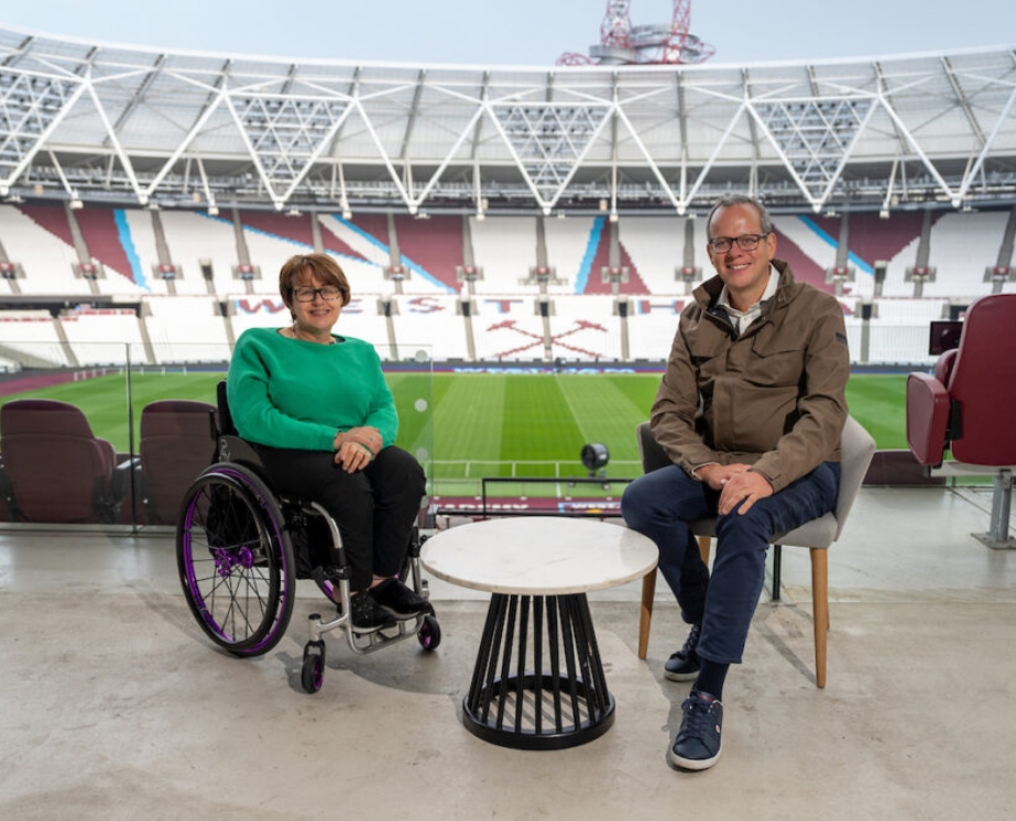 Queen Elizabeth Olympic Park (@noordinarypark) on Twitter photo Tune into the latest episode of <a href="/HereEast/">Here East</a>'s podcast, <a href="/ChangeMakers_SH/">Change Makers Podcast</a>! 🎧 Join entrepreneur <a href="/michaelhayman/">michael hayman</a> as he sits down with sporting legend and disability rights advocate, <a href="/Tanni_GT/">Tanni Grey-Thompson</a>, at the iconic <a href="/LondonStadium/">London Stadium</a>. Together, they discuss the pivotal role of women in sport, Tune into the latest episode of <a href="/HereEast/">Here East</a>'s podcast, <a href="/ChangeMakers_SH/">Change Makers Podcast</a>! 🎧 Join entrepreneur <a href="/michaelhayman/">michael hayman</a> as he sits down with sporting legend and disability rights advocate, <a href="/Tanni_GT/">Tanni Grey-Thompson</a>, at the iconic <a href="/LondonStadium/">London Stadium</a>. Together, they discuss the pivotal role of women in sport,