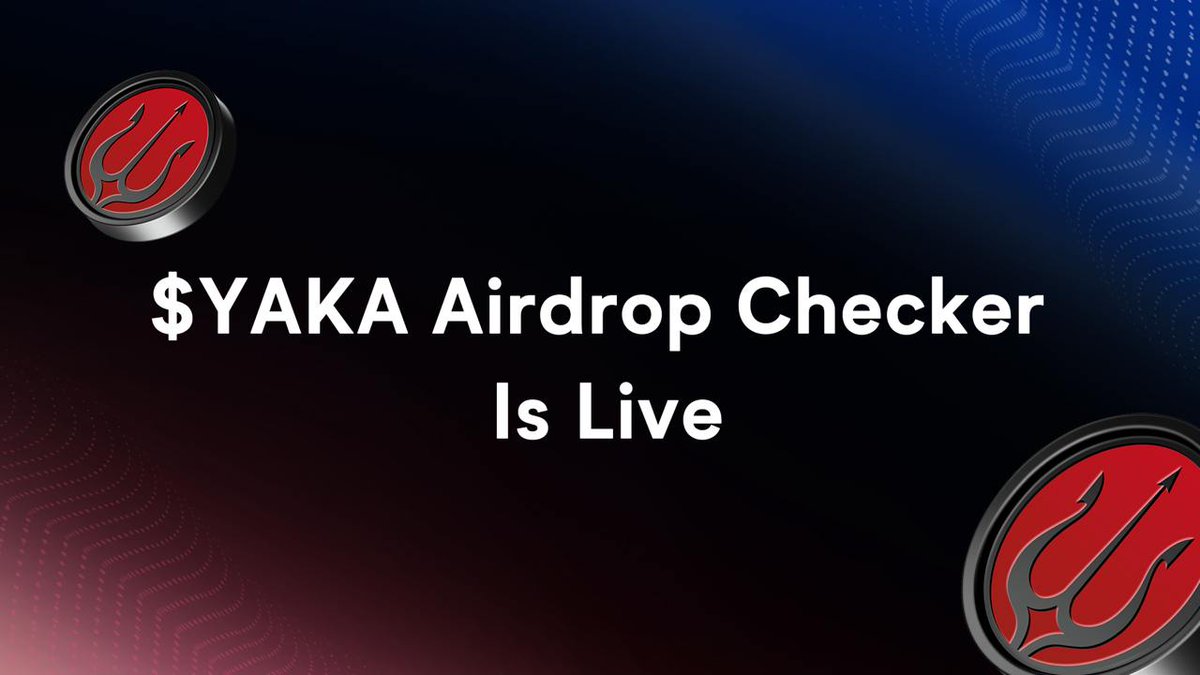 📢 $YAKA Airdrop Checker Now Live You can now check your airdrop status  through our Checker Bot. ⚠️ To claim your airdrop, make sure you bind your  Sei and EVM addresses here: