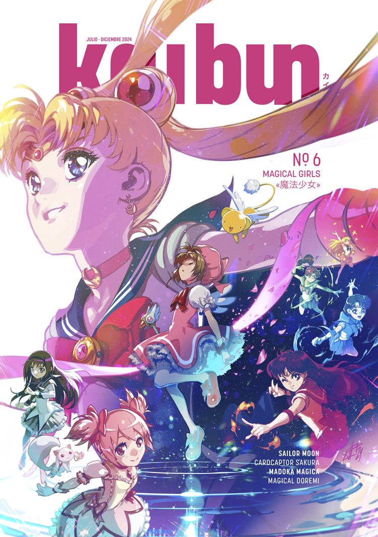 kaibun_es's tweet photo. ✨PRESENTAMOS Kaibun: MAGICAL GIRLS

Con esta preciosa portada de
@toni_infante, homenajeamos al género y a obras legendarias como Sailor Moon.

👉 252 páginas sobre lo que más te gusta: anime, manga y cultura japonesa.

¿Quieres hacerte con este tomo? Mira el siguiente tuit ⤵️ https://t.co/X46nDUX0lQ