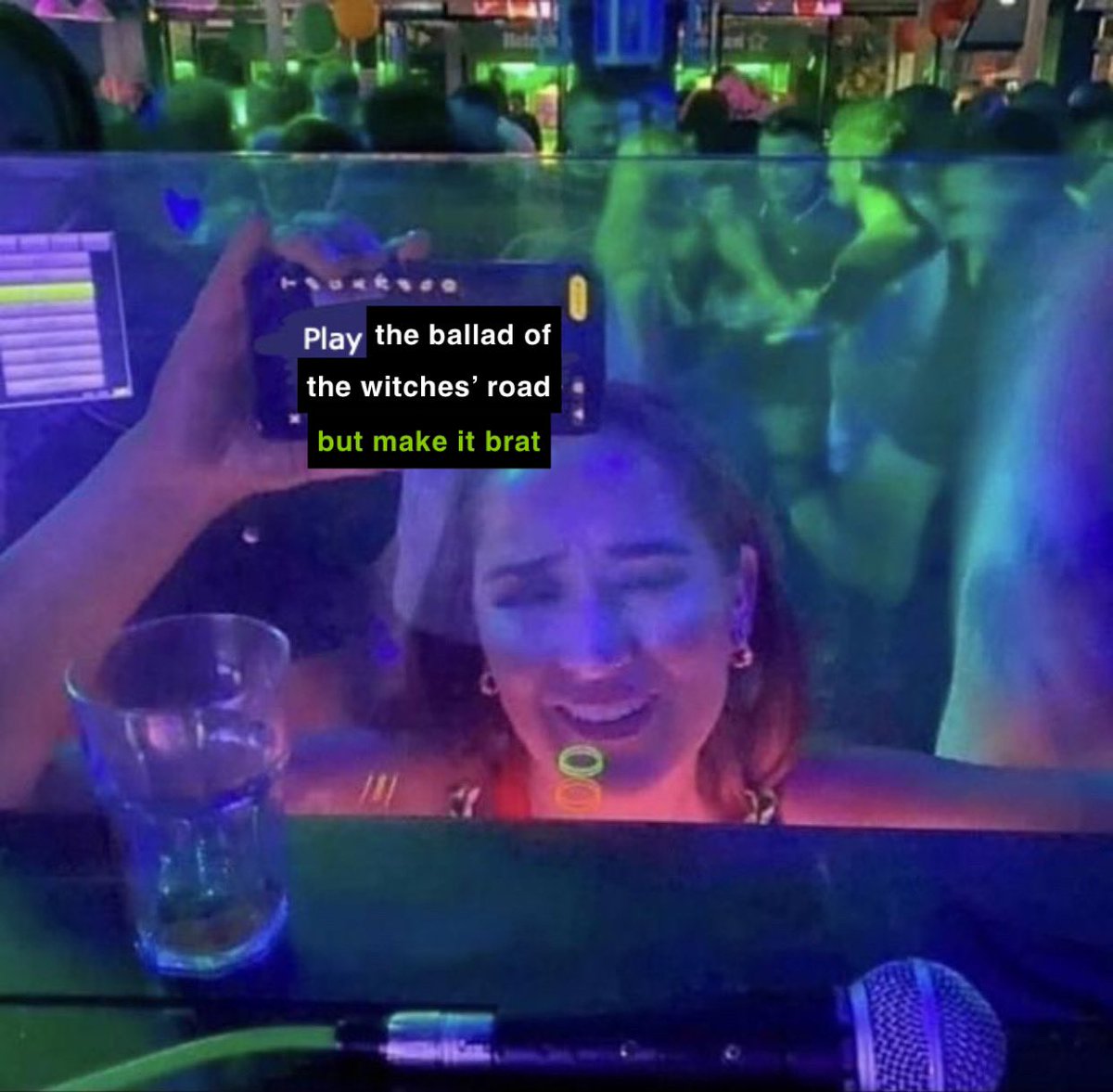 podule94's tweet photo. me at the dj booth at the end of halloween https://t.co/UfsIbpK21W