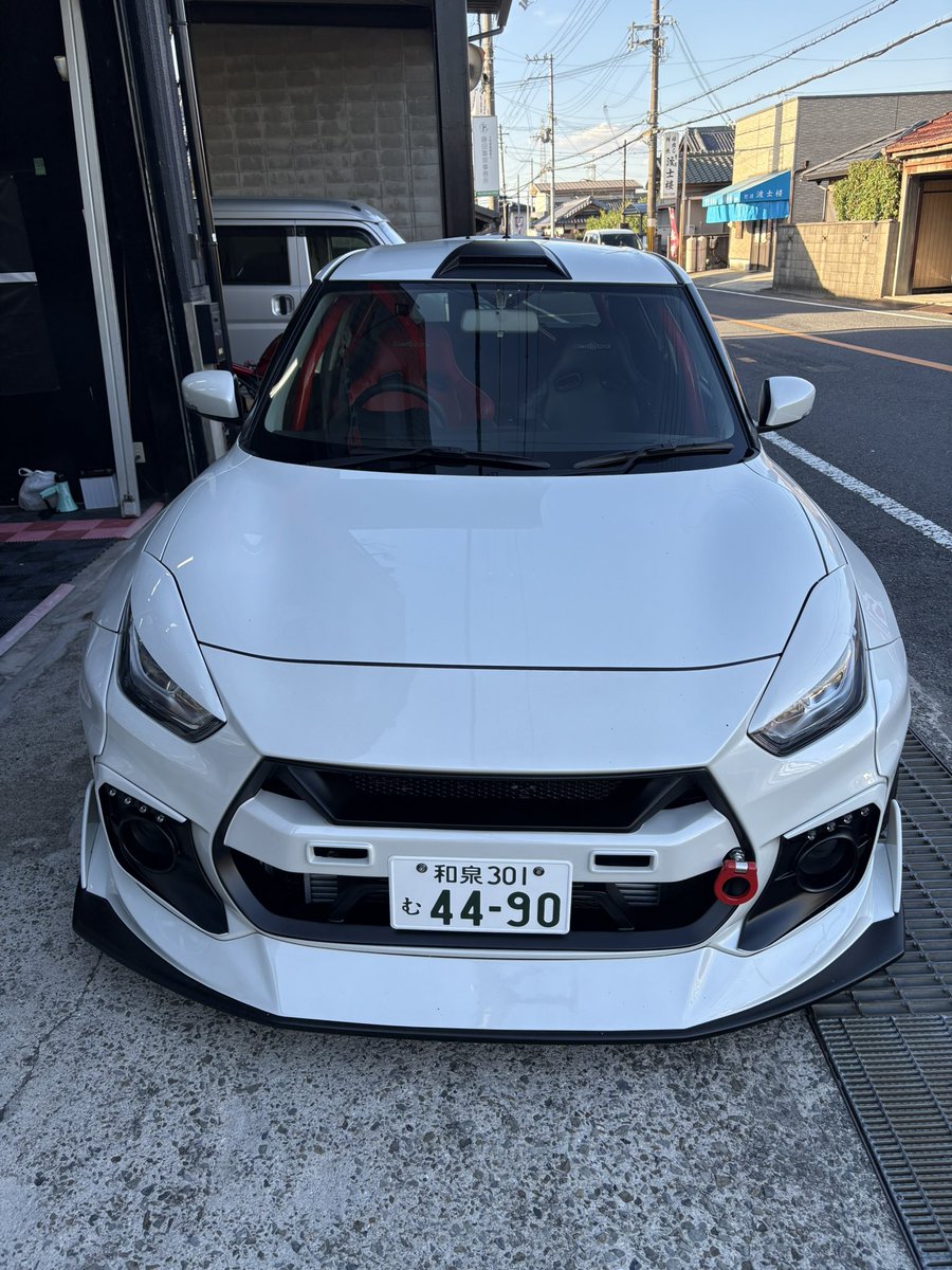 zc33sスイフトスポーツ用のルーフダクト 完成❗️ 近々受注を開始します👍