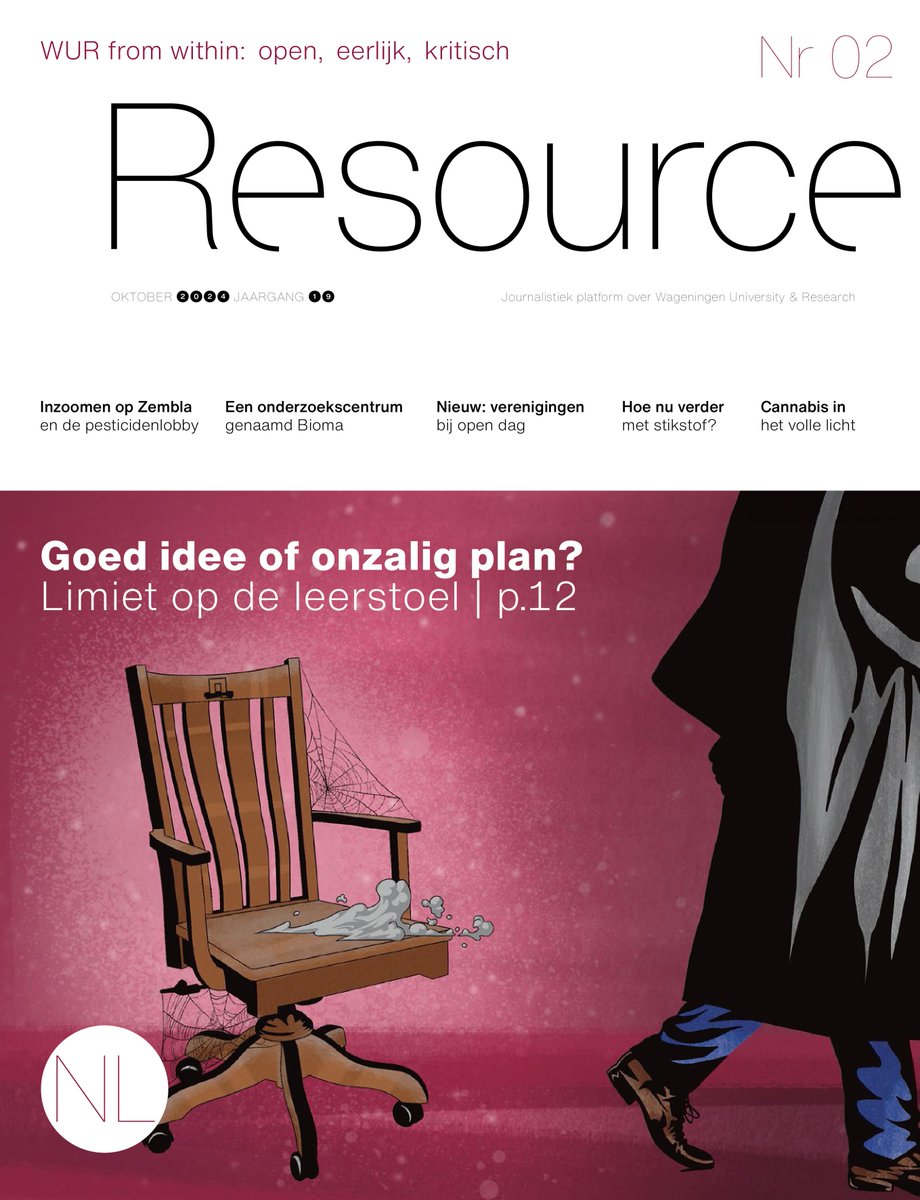 ResourceWUR's tweet photo. De nieuwe Resource is uit! Met o.a.: leerstoelhouder ben je voor het leven. Is dat te lang? Biggen moeten bewijzen of #biologisch gezonder is. Een actievoerder van het eerste uur over vijf maanden #protestkamp. En mee op de boot met het #meervallen-team. https://t.co/8eVKcoQKbm https://t.co/1TGkHgxING