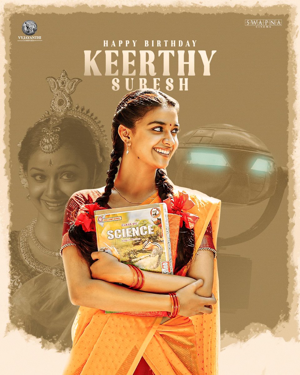 #HBDKeerthySuresh 
#HappyBirthdayKeerthySuresh