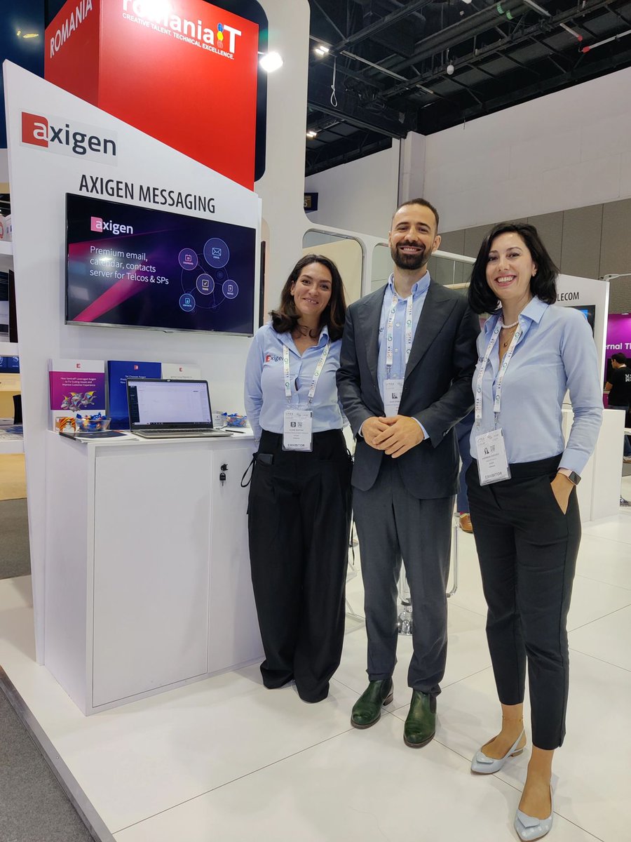 axigen's tweet photo. Excited to be part of @GITEX_GLOBAL in Dubai! 🙌 We’re connecting with incredible people and exploring new opportunities in the tech world. Looking forward to what’s next for Axigen and the many conversations ahead! 🌍 https://t.co/sWr8SiC1fH
