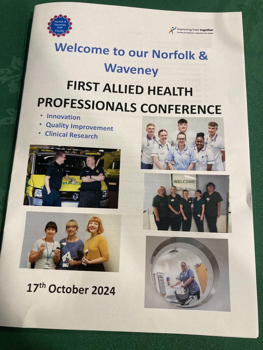 NNUH Physiotherapy Team (@nnuhphysio) on Twitter photo Good representation from the <a href="/NNUHphysio/">NNUH Physiotherapy Team</a> department at the Norfolk and Waveney AHP conference today ☺️ Good representation from the <a href="/NNUHphysio/">NNUH Physiotherapy Team</a> department at the Norfolk and Waveney AHP conference today ☺️