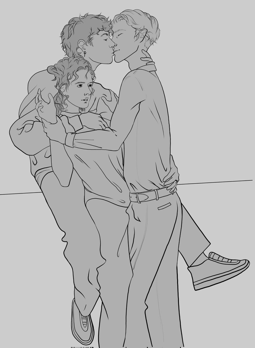 lucemond4life's tweet image. If nobody is giving me a happy throuple, I am giving me a happy throuple

#lucemond #jacemond #jaceluke #jacelucemond #sketch