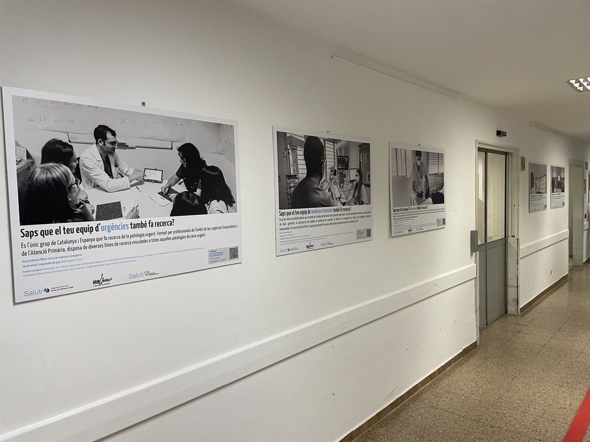 Aquesta setmana s’ha inaugurat l’Avinguda de la Recerca al <a href="/harnaulleida/">Hospital Universitari Arnau de Vilanova</a> amb el suport <a href="/IRBLleida_Info/">IRBLleida</a> . El Servei d’urgències hi som, i la nostra recerca s’ha situat en un lloc estratègic per seguir creixent. Gràcies a tots per fer-ho possible!