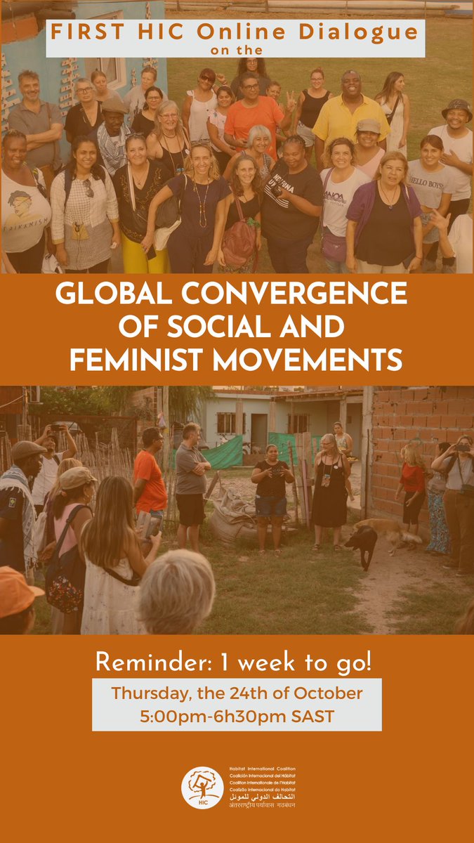 Habitat International Coalition - HIC tweet media