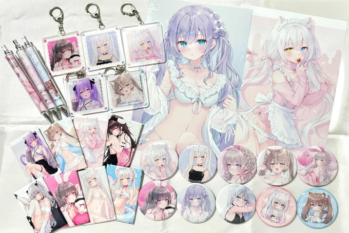 \ 「茶乃ひより×ウェブポン」コラボ /販売開始しました～!可愛い限定グッズをたくさん用意したのでぜひゲットしてくれると嬉しいですよろしくお願いします!販売ページ 発売期間10/18(金)12:00 ～ 10/27(日)23:59#茶乃ウェブポン 