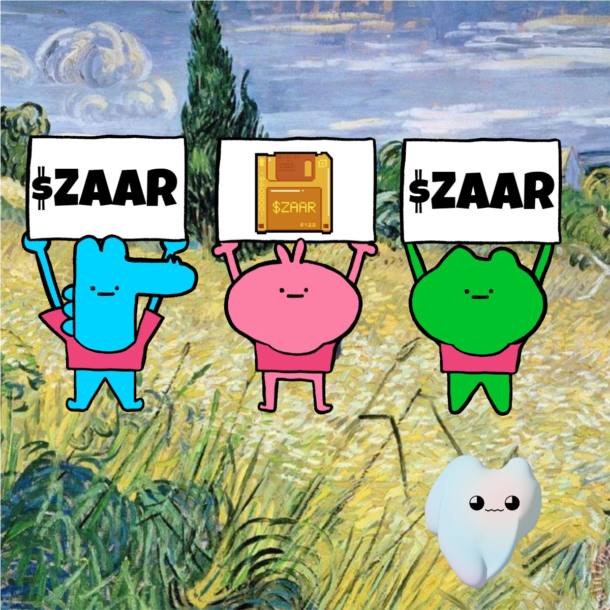 Another day to address $ZAAR #ZAAR 

Don't sleep on it. Stay updated and submit your taproot address on the website. Also, connect your Telegram account.