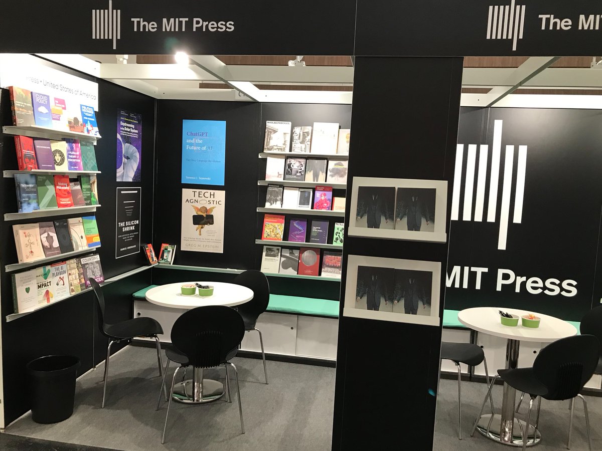 mitpress's tweet image. Are you at the Frankfurt Book Fair? Come visit the MIT Press in Hall 5.1 Stand C118! #FBF2024 @Book_Fair