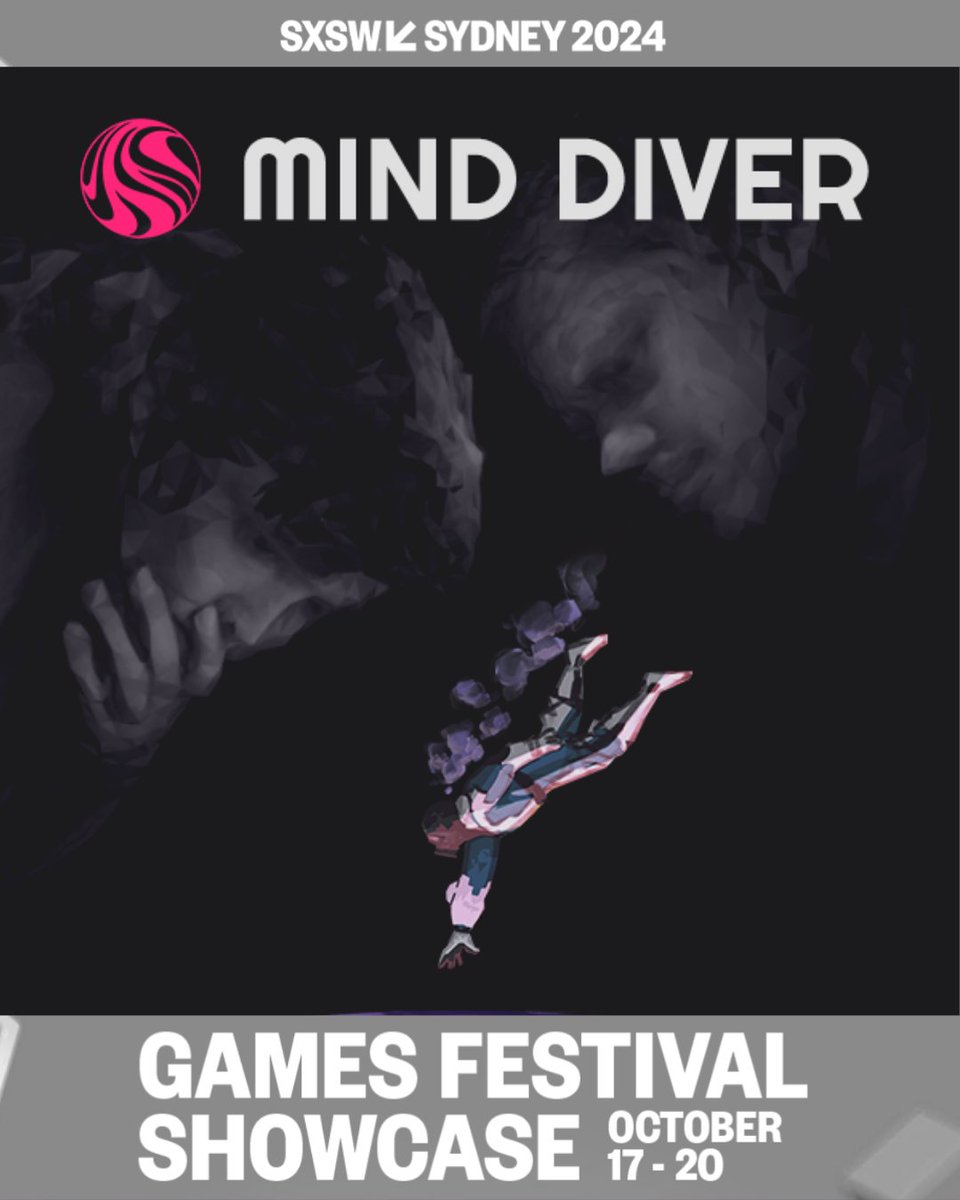 We are thrilled to announce Mind Diver is part of The SXSW Sydney Games Showcase running from October 17-20! A huge shout out to Ryan, a the friendly volunteer, who will take care of Mind Diver during the showcase. If you find yourself near Australia, you should swing by! There