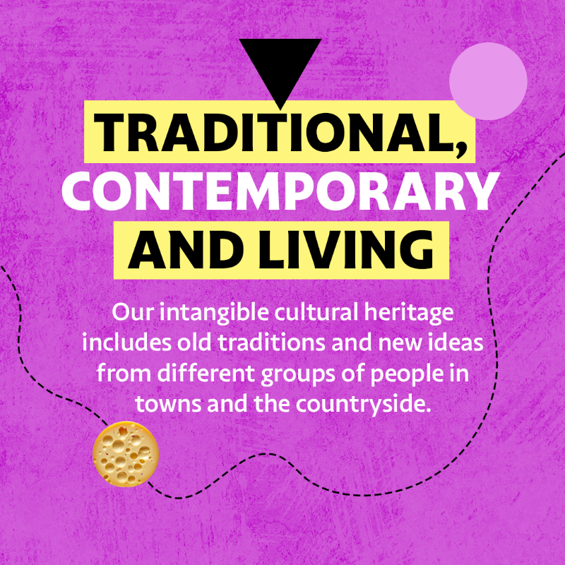 DCMS's tweet photo. It's the first ever International Day of the Intangible Cultural Heritage. But what does that mean?

It's a @UNESCO day where we promote different cultures and celebrate heritage - past and present

More updates on ICH coming soon...