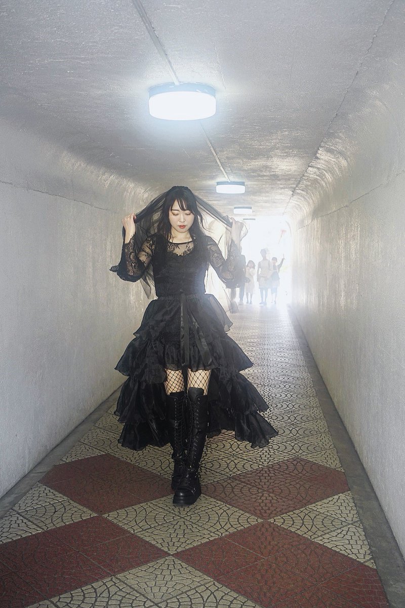 yagi5da's tweet photo. 『遊園地②』
　異世界の住人
@annchan_666 
#shootingsendai
＃ポートレート https://t.co/qqWonHGHIV