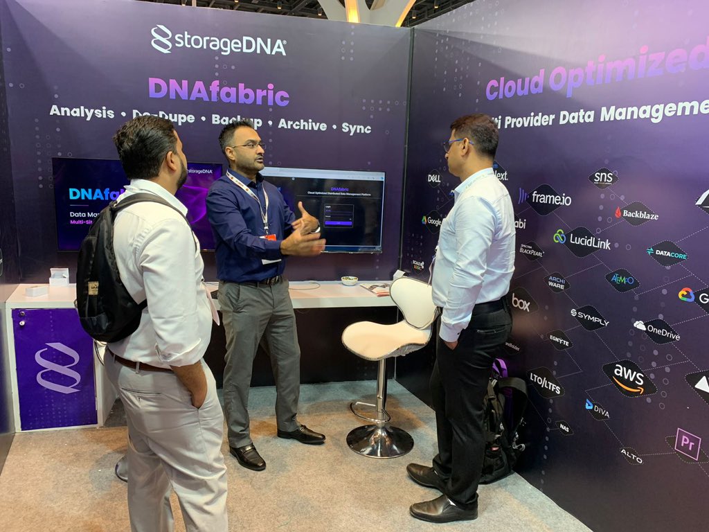 Join us at BI Show 2024 starting today!
Visit us at Booth E3 to explore our latest release, DNAfabric v3.5

Date: 17-19 October 2024
Jio World Convention Centre, Mumbai

#StorageDNA #mediaindustry #entertainmentindustry #mediadata #datamanagement #dnafabric #deduplication #bi2024