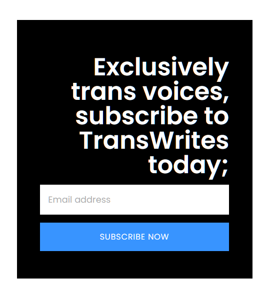 Trans Writes is on Bluesky tweet media