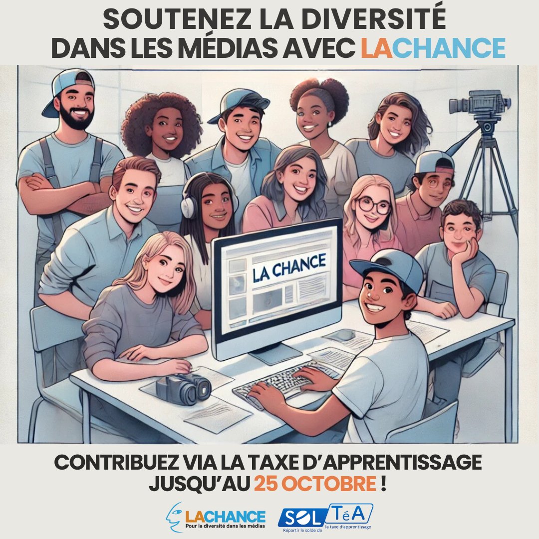 📣 Taxe d'apprentissage : Soutenez La Chance avant le 25 octobre ! 

📅 La date limite de versement a été repoussée au 25 octobre.

🤝 Profitez de cette prolongation pour faire partie des entreprises qui nous soutiendront en 2024 !