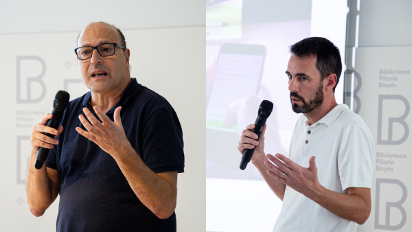 En Ramon Reig i en Carles Bosch, professors de la FCTE, junt amb el Laboratori d’Innovació Social i Digital (LISD) de la UVic-UCC fomenta la inclusió digital al barri del Remei a Vic.

Un 22,9% dels enquestats no disposa de telèfon propi, i pateix d'altres barreres digitals.