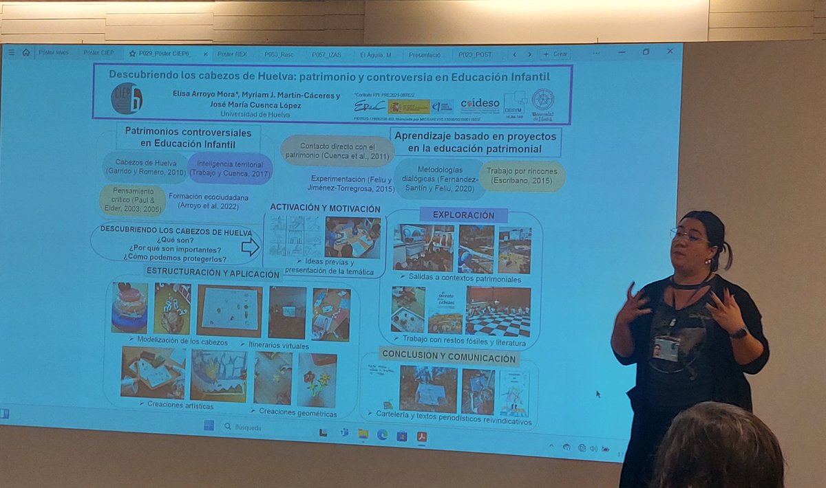 Myriam González Sanz (@myriamgsanz) on Twitter photo Y ahora Elisa Arroyo de <a href="/grupodesym/">Grupo DESYM</a> y <a href="/EpitecProyecto/">Proyecto EPITEC</a> nos presenta su ivestigación sobre los cabezos DE Huelva como patrimonio controvertido en Educación infantil 👏 #CIEP6 Y ahora Elisa Arroyo de <a href="/grupodesym/">Grupo DESYM</a> y <a href="/EpitecProyecto/">Proyecto EPITEC</a> nos presenta su ivestigación sobre los cabezos DE Huelva como patrimonio controvertido en Educación infantil 👏 #CIEP6