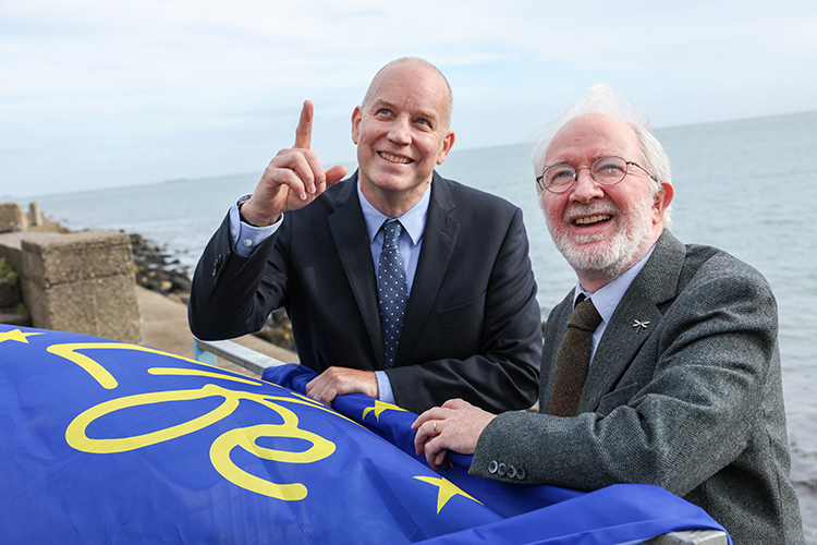 ucddublin's tweet photo. 🌊♻️ University College Dublin will lead the ecological aspects of a new €25m initiative focused on conserving and restoring the biodiversity of Ireland’s marine ecosystems.

The LIFE project aims to develop a comprehensive network of Marine Protected Areas (MPAs) across the country. It is part of wider efforts to strengthen Ireland’s resilience against climate change.

It is a collaboration between the Department of Housing, Local Government and Heritage and three research partners from the third-level sector.

A proven tool to protect marine wildlife and aid ecosystem restoration, Ireland is committed to having 30% MPA coverage by 2030, in line with the Programme for Government, EU strategy and related UN framework. Currently 10% of Irish waters are designated as protected areas.

UCD will lead on the ecological aspects of the project, in collaboration with the University of Galway.

Speaking at the launch of LIFE, Minister for Heritage and Electoral Reform, Malcolm Noonan TD, said the project comes as “significant progress” has been made on the long-awaited MPA Bill, which will establish a legal framework for the creation and management of the conservation areas.

“It is essential that the process of identifying and managing MPAs is evidence based and transparent and involves proper engagement with stakeholders as well as experts, so that the full range of perspectives and knowledge can be taken into account and to help foster a proper sense of shared stewardship,” said (opens in a new window)Professor Tasman Crowe, UCD’s Vice President for Sustainability, who led the advisory group that reported to government as it devised the Bill.

“Ireland has a significant opportunity to make very impactful changes to protect and restore precious marine ecosystems and enable them to thrive. The changes will need to be carefully designed to ensure that they are effective and that the benefits and costs are shared as fairly as possible.”