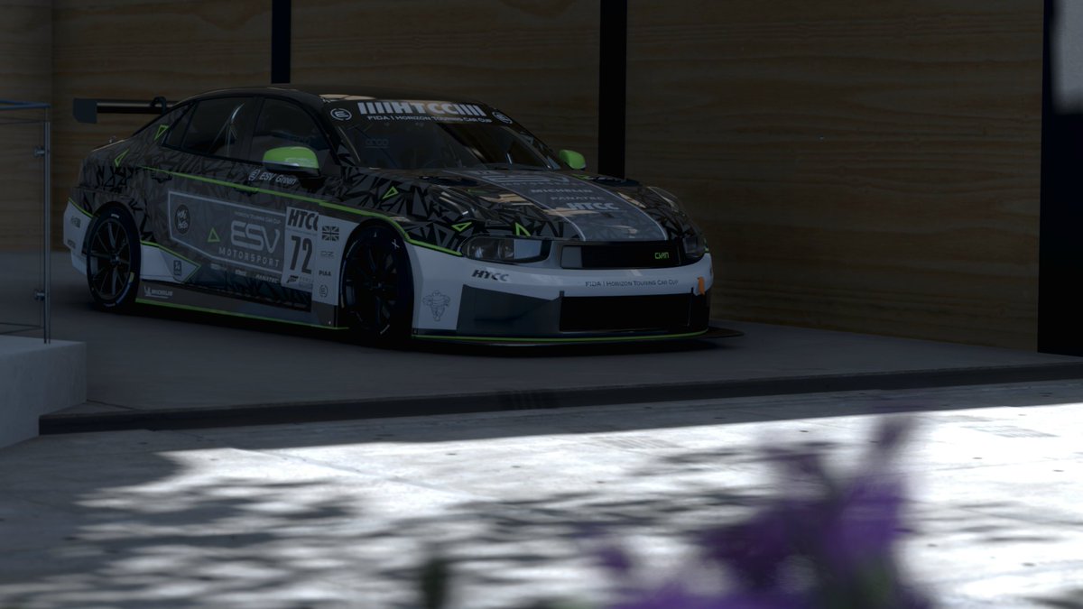 Forza_HTCC's tweet photo. For Week 4 of the HTCC Driver Livery Showcase we have something special in light of the Round 2 Split 1 Podium Battle.

We're showcasing the 4 different coloured liveries belonging to the drivers from @ESV_Motorsport and they're sure to light up the track in our coming races.

All Liveries have been crafted by Livery Master @I_Am_Troot (The Troot).

In order we have:
• ESV Green (@ESV_Green)
• ESV Mars (@ESV_Mars)
• ESV Vini (@ESV_Vini)
• ESV Barcode (@ESV_Barcode)

With Green, Red, Yellow, and Blue covered will we see any other colours arriving to the ESV roster? We'll all just have to keep our eyes peeled to find out ;)