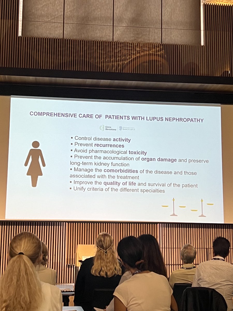 Nouf Al hemmadi (@noufahmedalham2) on Twitter photo Lupus nephritis care, This is how they do it in Barcelona.
Multidisciplinary care is very  important in our disease. 
L.F. Quintana
<a href="/SLEuroSociety/">SLEuro</a> Lupus nephritis care, This is how they do it in Barcelona.
Multidisciplinary care is very  important in our disease. 
L.F. Quintana
<a href="/SLEuroSociety/">SLEuro</a>