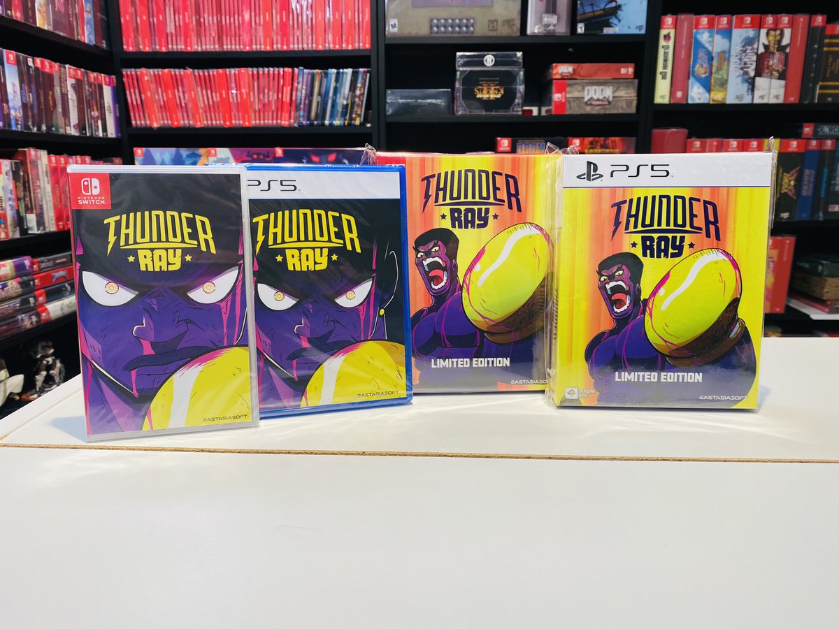 CollectorVault's tweet photo. #thunderray, what a superb box design!

#gamemuseum #videogames #gameroom #GameCollection #raregames #limitedgames #pcbigboxgames https://t.co/rpsS97toED