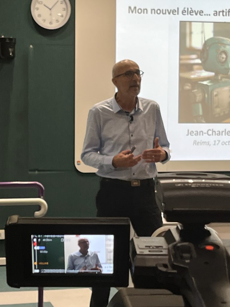 Conférence « L'innovation pédagogique par l'IA » par Jean-Charles Cailliez @UnivCatholille #AIweek