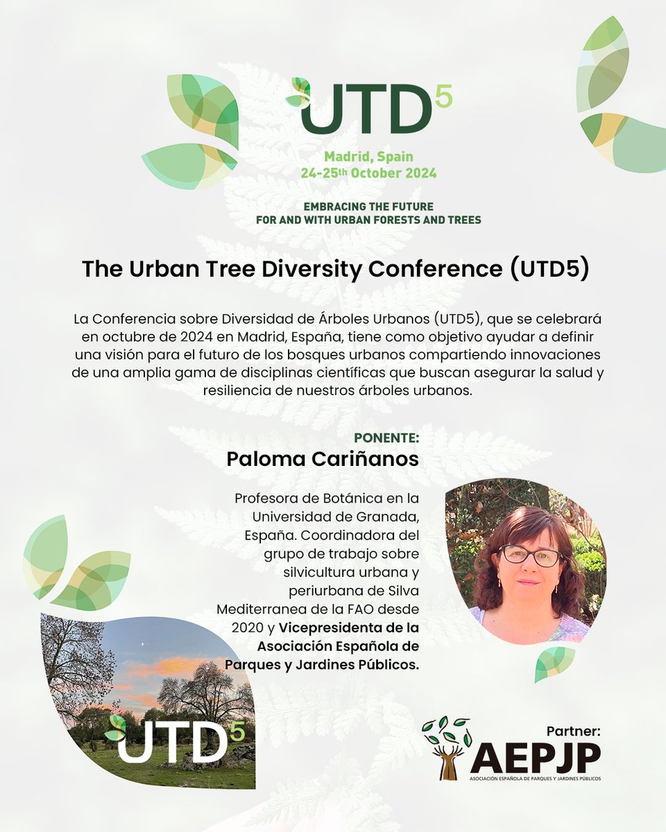 Asociación Española de Parques y Jardines Públicos tweet media