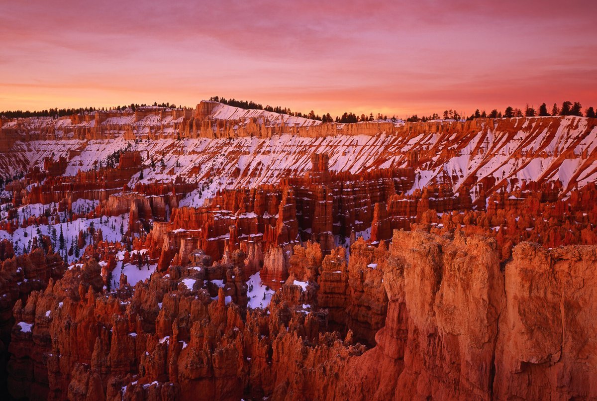 Dawn at Bryce Canyon National Park, Utah