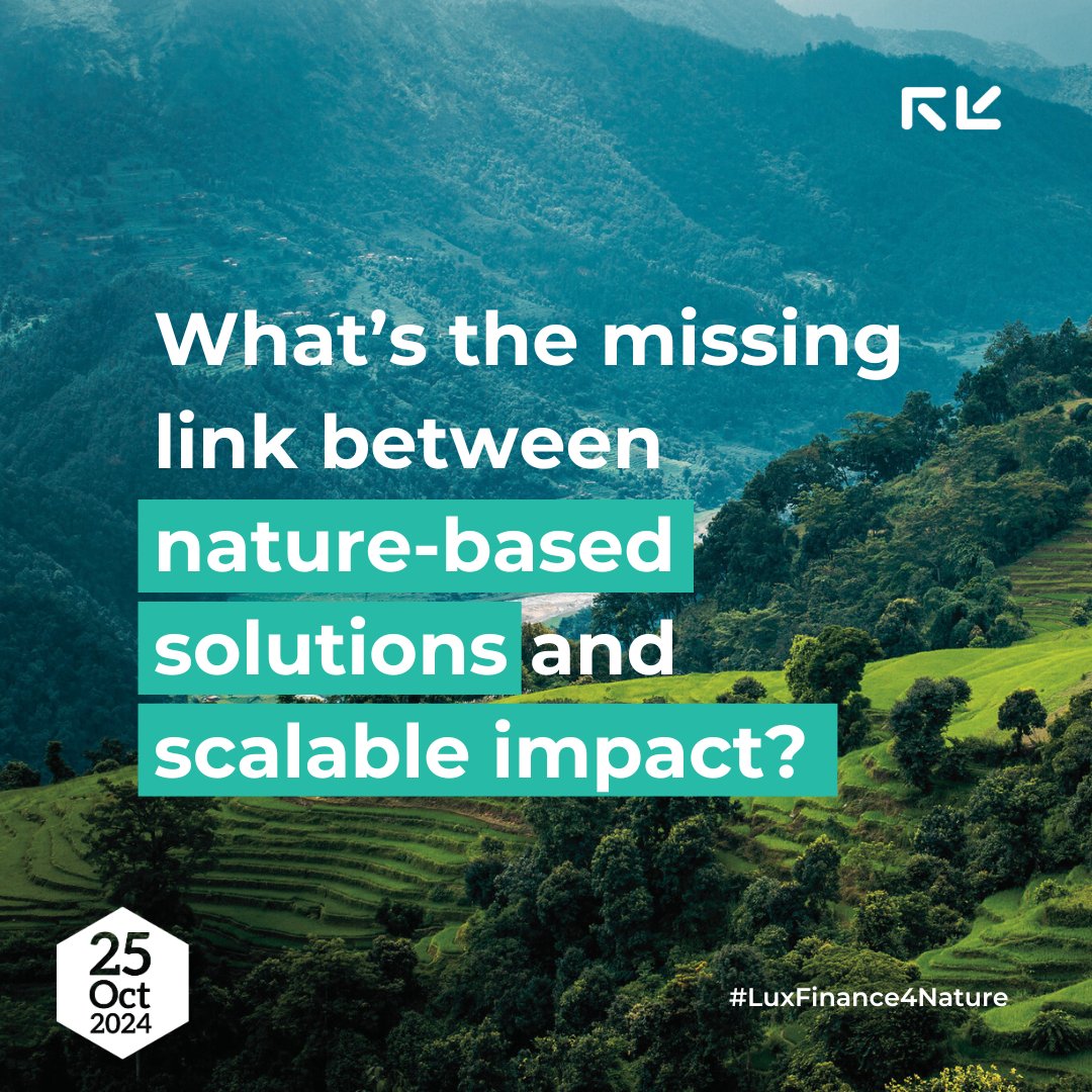 Resilient_Lands's tweet photo. 🌿 Despite the rise of investment in NbS, science-backed projects that attract investors remain scarce. How can we bridge this gap and create a global shift? Join us at #COP16 
🔗https://t.co/RAPmZPMAim
#SustainableFinance @COP16Oficial @CIFOR_ICRAF https://t.co/OgqfmMZNVn