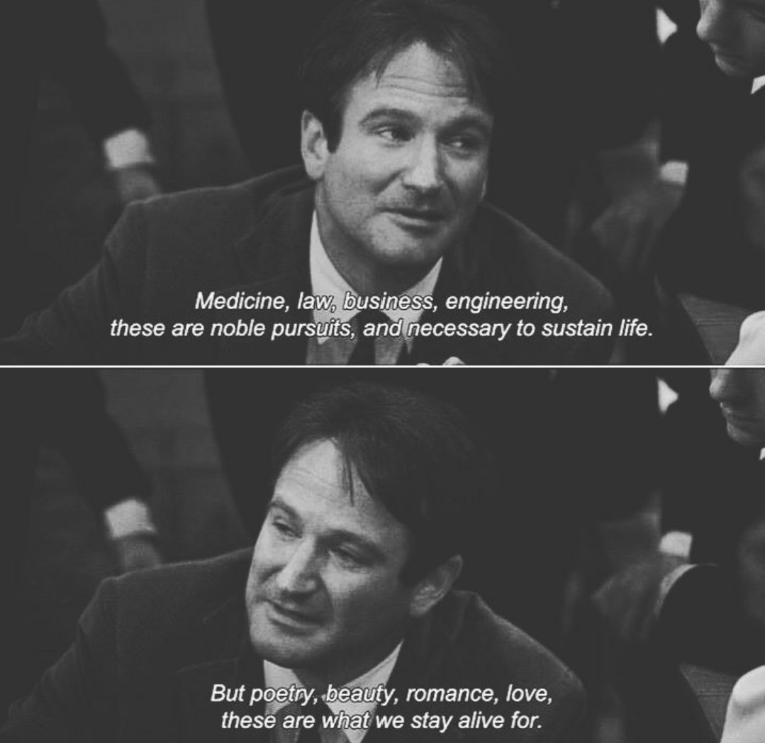 lovedropx's tweet image. Dead poets society (1989)