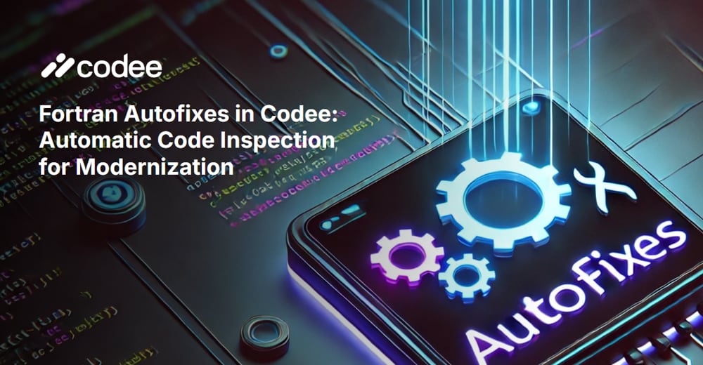 Codee (@codee_com) on Twitter photo 🖥️ Codee introduces #autofixes to automatically correct specific issues in #Fortran source code, simplifying the modernization process and improving code quality.
These features enhance code #clarity, #robustness, and #maintainability. 
👉 Read more: codee.com/fortran-autofi… 🖥️ Codee introduces #autofixes to automatically correct specific issues in #Fortran source code, simplifying the modernization process and improving code quality.
These features enhance code #clarity, #robustness, and #maintainability. 
👉 Read more: codee.com/fortran-autofi…