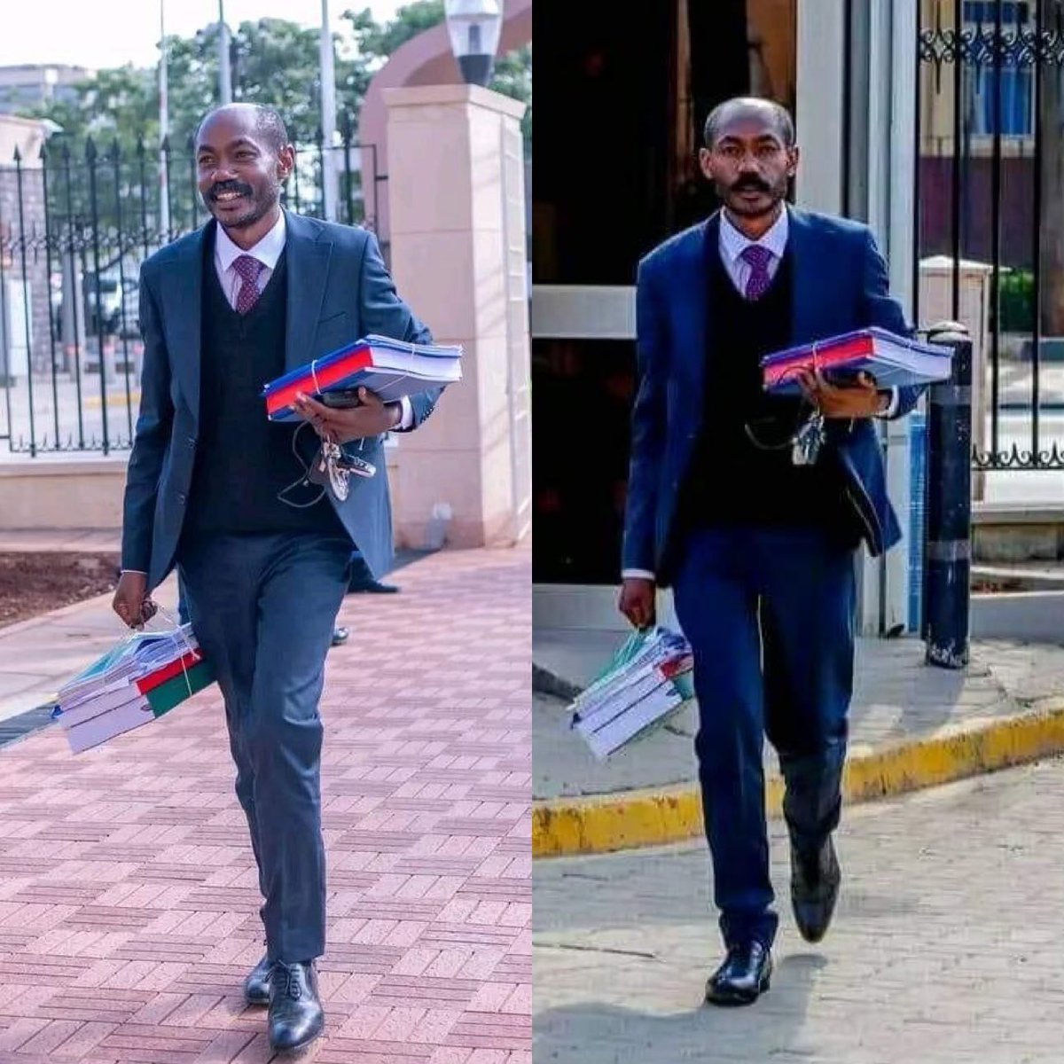 itskipronoh's tweet image. Advocate Elisha Ongoya is the new walking constitution. The other one from Siaya is a finished product.