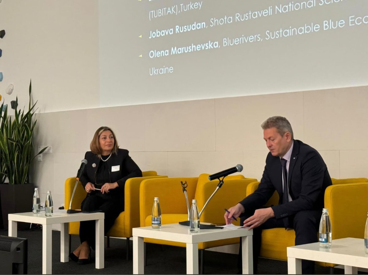 "Türkiye is playing a pivotal role in shaping the future of the Blue Economy in the Black Sea."

During her speech at the <a href="/BlueEconomyEU/">Sustainable Blue Economy Partnership</a> workshop, Ebru Soyuyüce Aydın from <a href="/Tubitak/">TÜBİTAK</a> highlighted the significant contributions of Türkiye's institutions, including <a href="/METU_ODTU/">METU / ODTÜ</a>, in