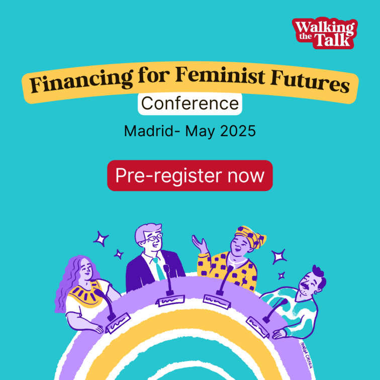Do you want to make #genderequality a reality for all? Join us in 2025 at the Financing for Feminist Futures conference in Madrid, May 21-23, to strategize🫱🏽‍🫲🏿on securing more &amp; better funding💰for #FeministFutures. Details and how to pre-register here👇🏽

hivos.org/pre-register-f…