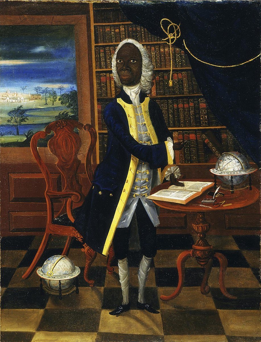 physicsforward's tweet image. Have you heard of Francis Williams? Here he is, in roughly 1745, commissioning a portrait to document and immortalise his groundbreaking academic achievements in mathematics and astronomy. Go find out more! 🇯🇲 🔭 🌌 ☄️ #ReclaimingNarratives #physics #Diversity #inspire